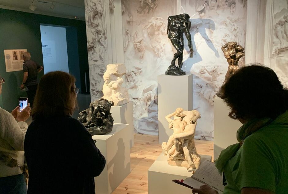 MONS SE DEVOILE A VOUS AVEC UNE VISITE EXCEPTIONNELLE DE RODIN !